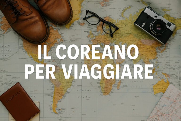 Impariamo il coreano per viaggiare